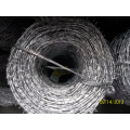 1.65mmx1.65mm Hot-Dipped Galvanized Barbed Wire safety fence